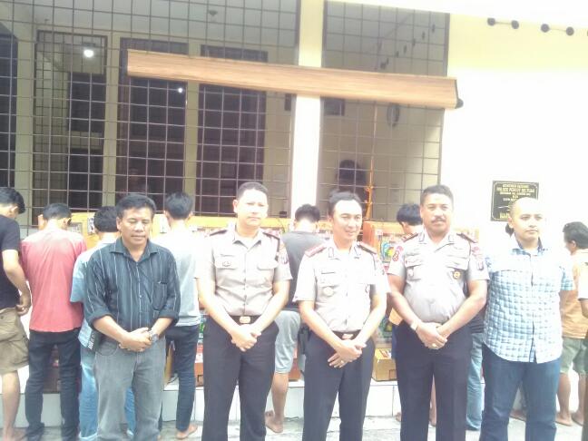 9 Pelaku dan 15 Unit Mesin Jackpot Diamankan Polsek Percut Sei Tuan