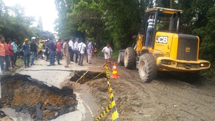 Longsor Simalungun, Jalan Siantar Prapat