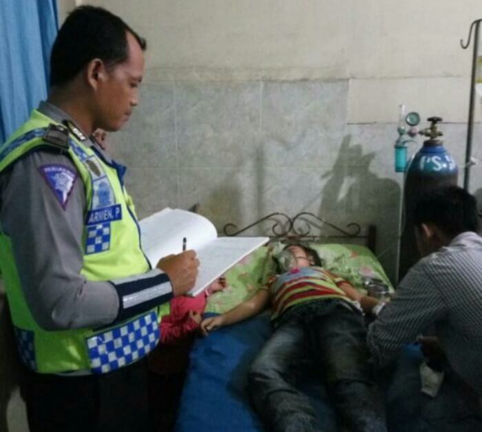 Bus Sumatera Trans Terbalik di Siantar-Perdangan, 7 Orang Luka-luka