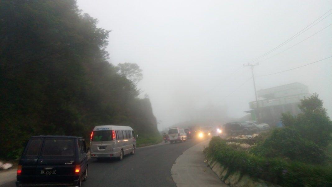 Cuaca Ekstrem Selimuti Kota Berastagi