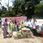 DPD DEMA Pospera Sumut dan Unimed Serahkan Bantuan Kepada korban Banjir Padang Sidempuan