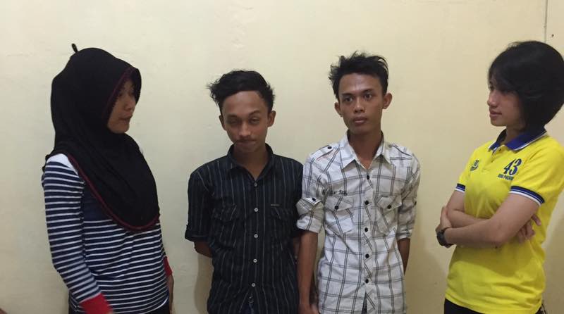 Dua Pelaku Curanmor, Diringkus Polsek Sunggal