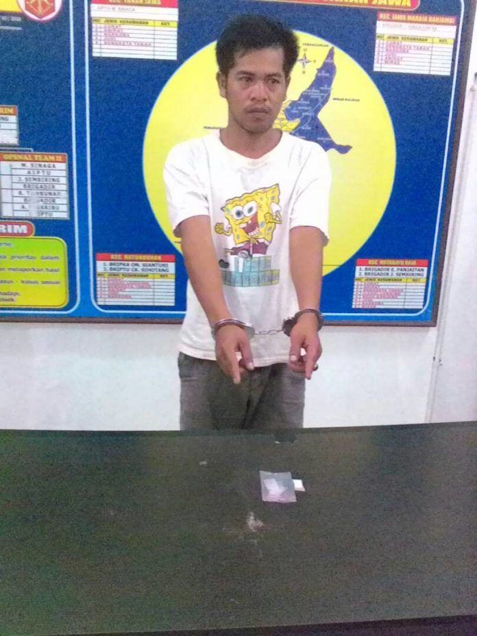 Berita siantar, Transaksi Sabu