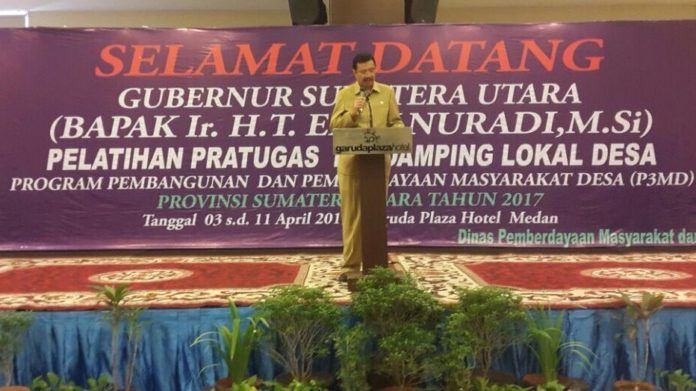 Ini Harapan Gubsu Kepada Pendamping Lokal Desa
