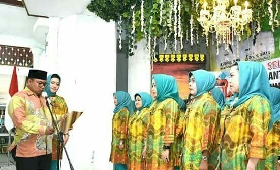 M.Syahrial Lantik Pengurus GOW Kota Tanjungbalai Periode 2016-2021