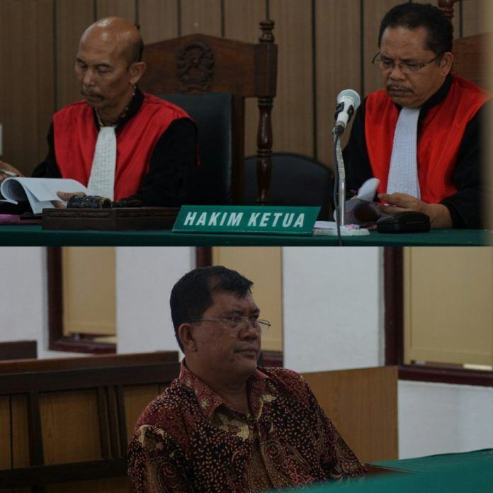 Mantan Kapolsek Sukaramai Dituntut 1,6 Tahun Penjara Atas Pungli Rp 200 Juta