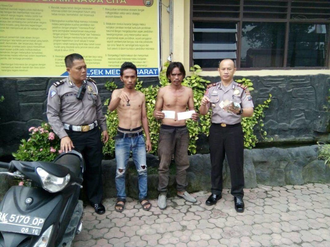 Modus Minta Uang Parkir, Dua Preman Kampung Diciduk Polisi