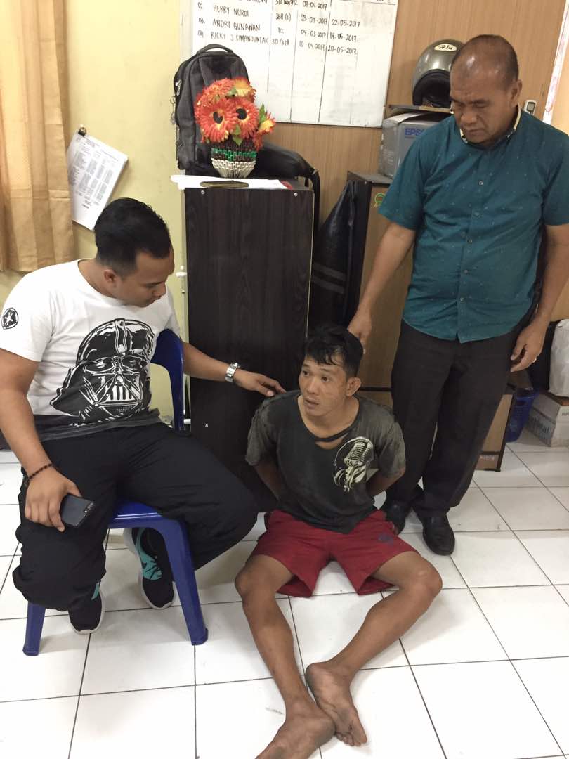 Pelaku Pengancaman dan Pemerasan Diringkus Polsek Medan Timur (2)