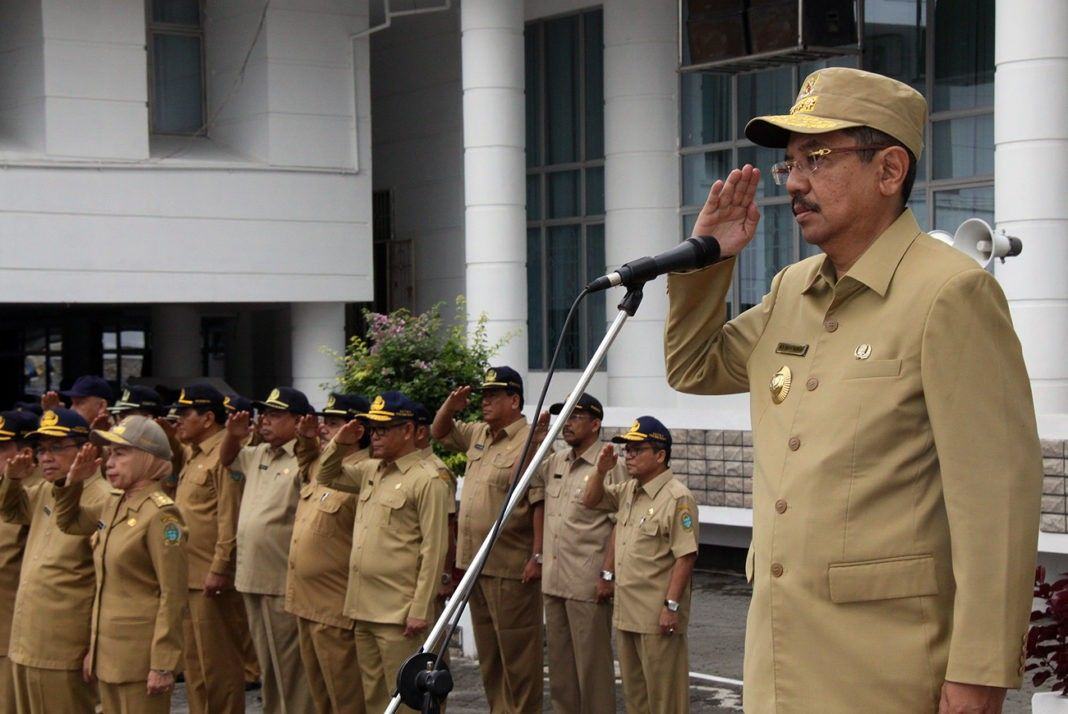 Peringatan Hari Otda, Gubsu Tekankan Hal ini Kepada PNS