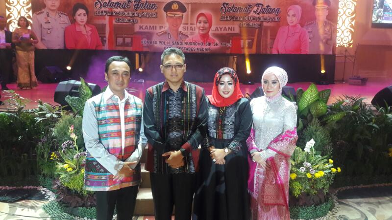 Pisah Sambut Wakapolrestabes Medan, Hasrul Polrestabes bisa mewujudkan Promoter