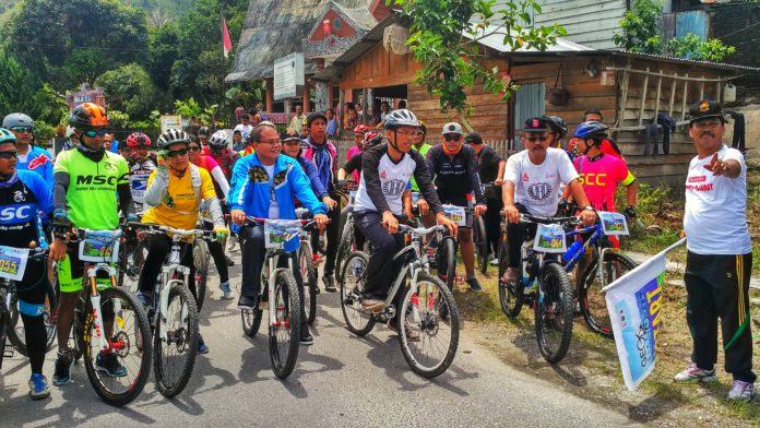 Pre event Geobike Kaldera Toba #3 Bersepeda Sambil Merawat Alam