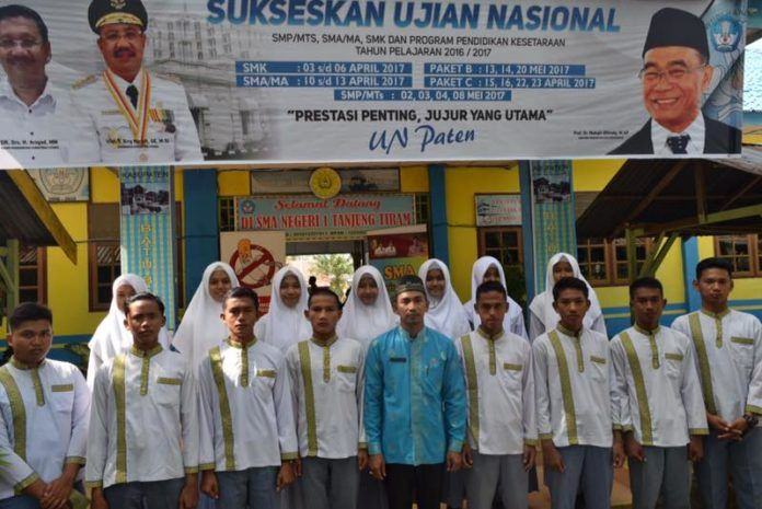SMA Negeri 1 TG.Tiram siap melaksanakan UNBK 2017