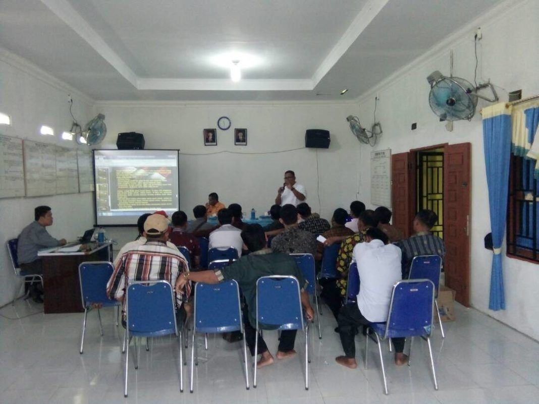 Sosialisasi Dana Desa Kades Bisa di Jegal Kerana Hukum Bila Tidak Tepat Progres