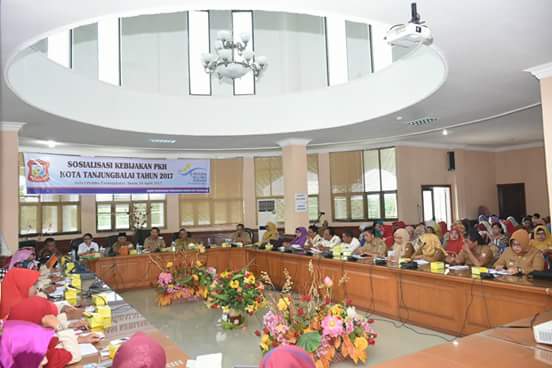 Sosialisasi Kebijakan Program Keluarga Harapan (PKH) di Kota Tanjungbalai Tahun 2017