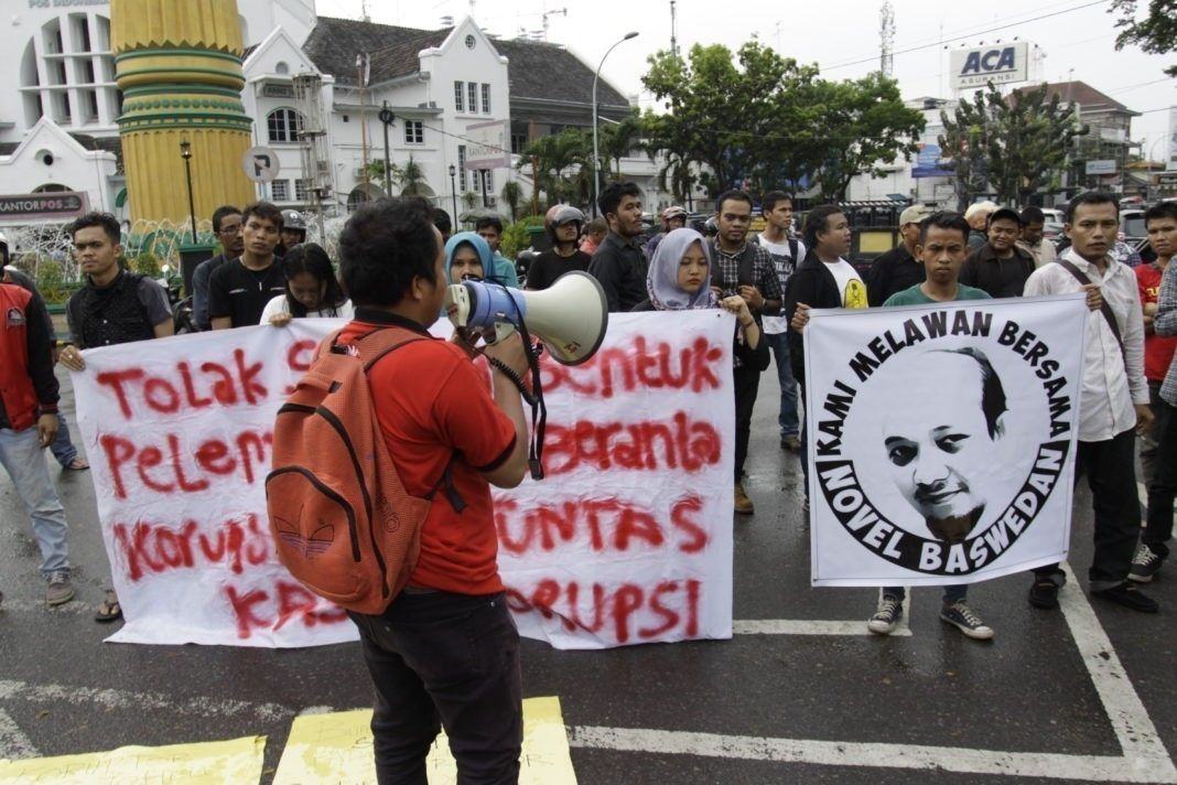 Warga Medan Kecam Tindakan Kriminalisasi Terhadap Novel Baswedan