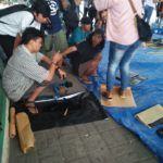 Demo Buruh Medan, Foto Panggung Konsolidasi Gerakan Mahasiswa Sumut (11)