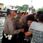 Demo Buruh Medan, Foto Panggung Konsolidasi Gerakan Mahasiswa Sumut
