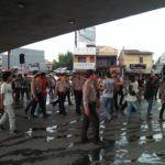 Demo Buruh Medan, Mahasiswa Hampir Ricuh di Simpang Pos (3)