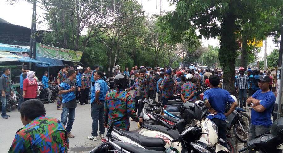 demo DPC FSPTI/K-SPSI Medan