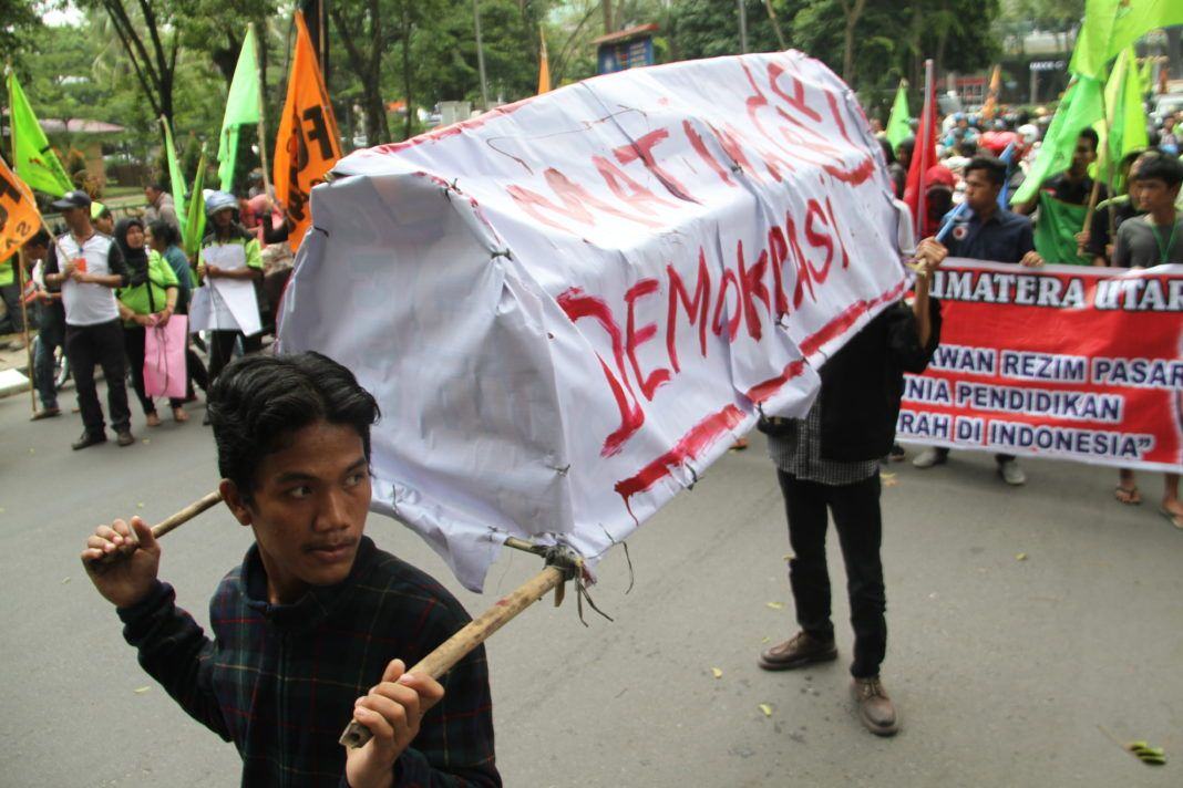 Demo Hardiknas Medan