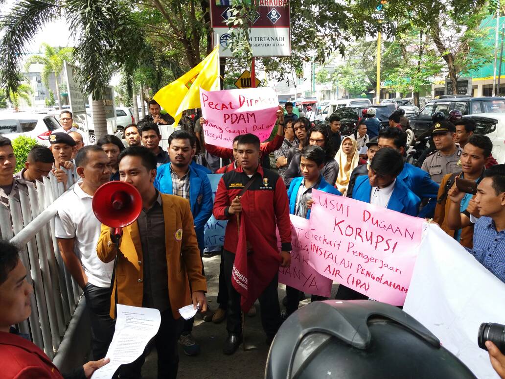 Demo PDAM Tirtanadi Sumut