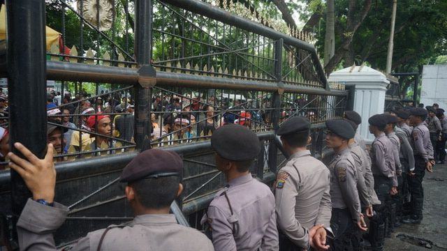 Demo Solidaritas Mahasiswa Medan