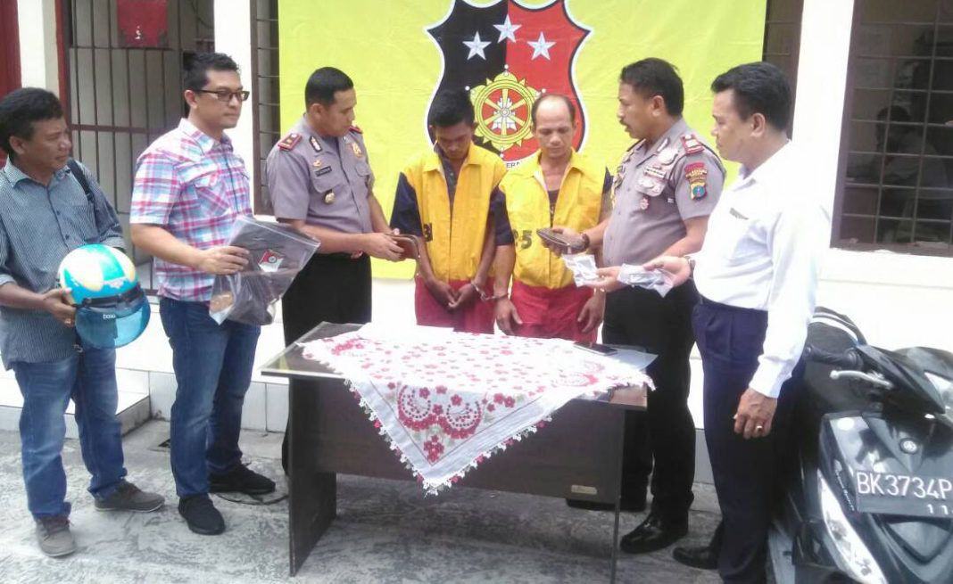 Polsek Percut Sei Tuan Dua Pelaku Jambret