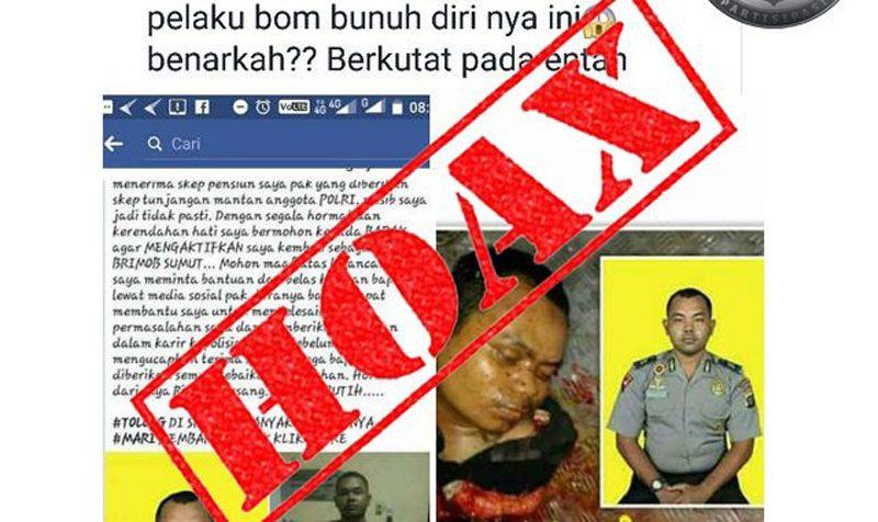 Bantahan Polda Sumut di Media Sosial.