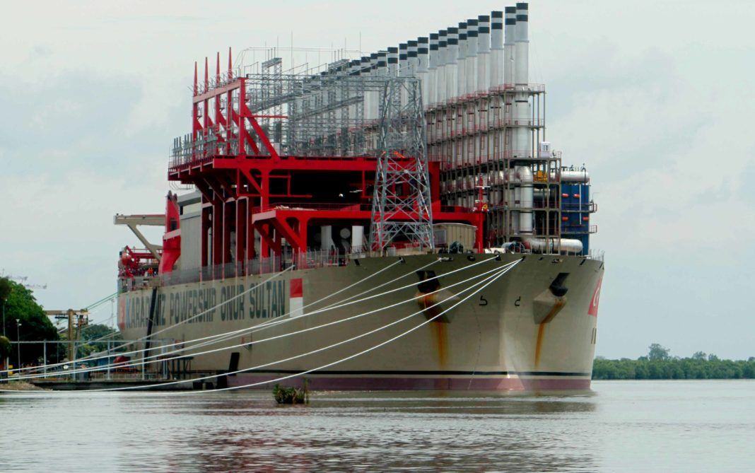 Kapal MVPP Listrik di Sumut