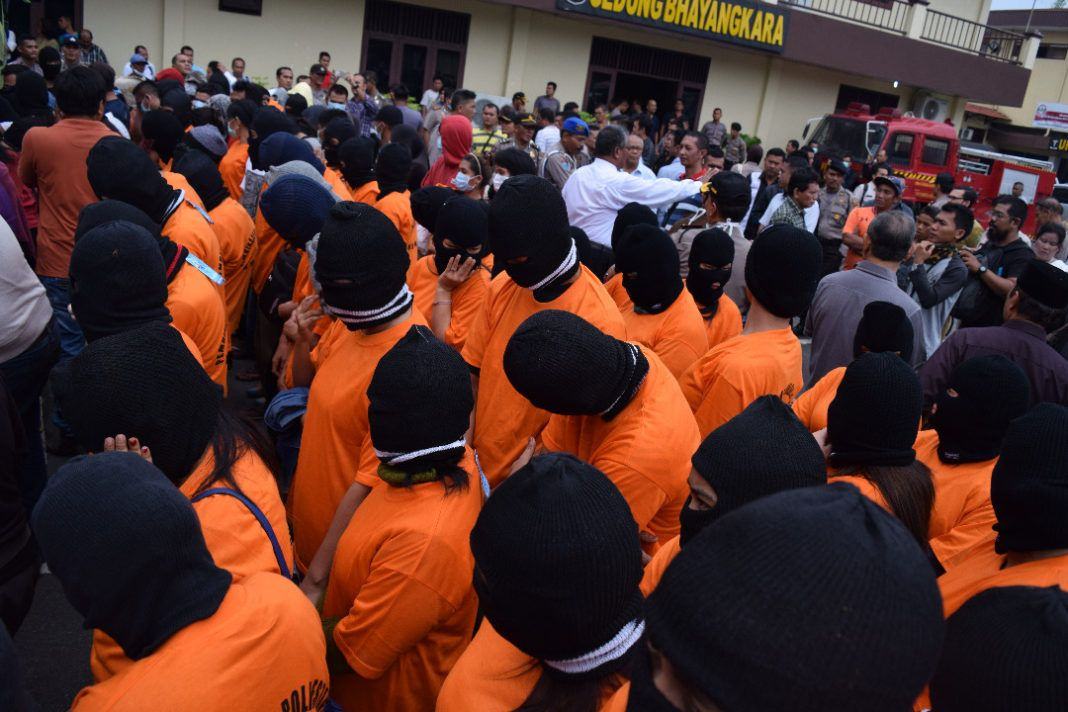 Operasi Pekat 2017, Polrestabes Medan