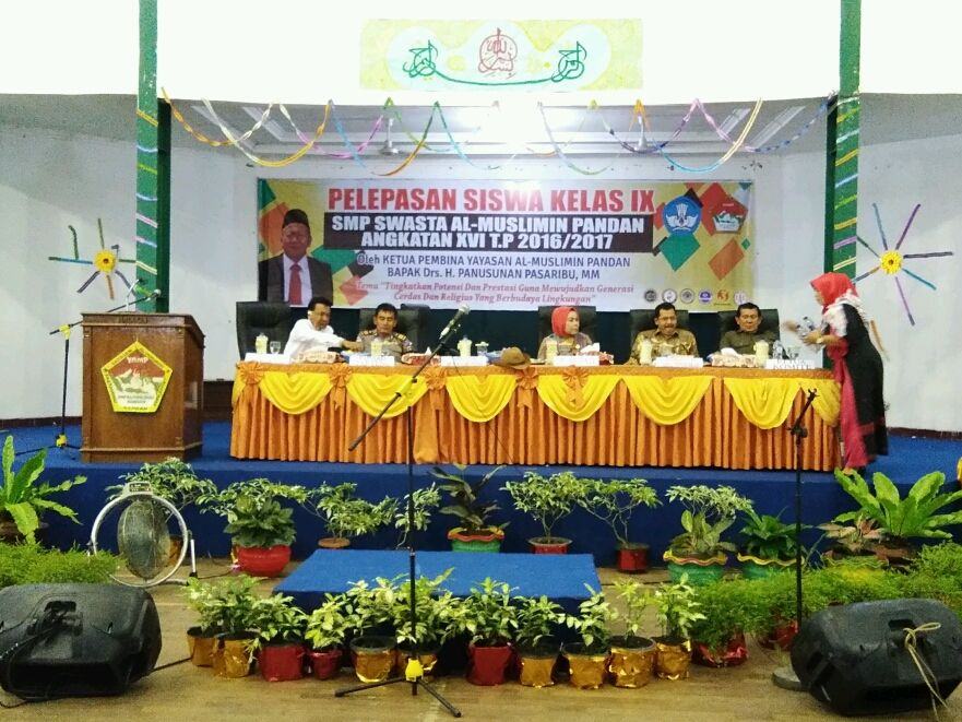 Pelepasan Siswa Al-Muslimin Pandan