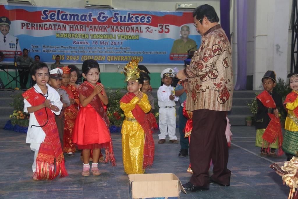 Hari Anak Nasional Ke- 35 di Tapteng