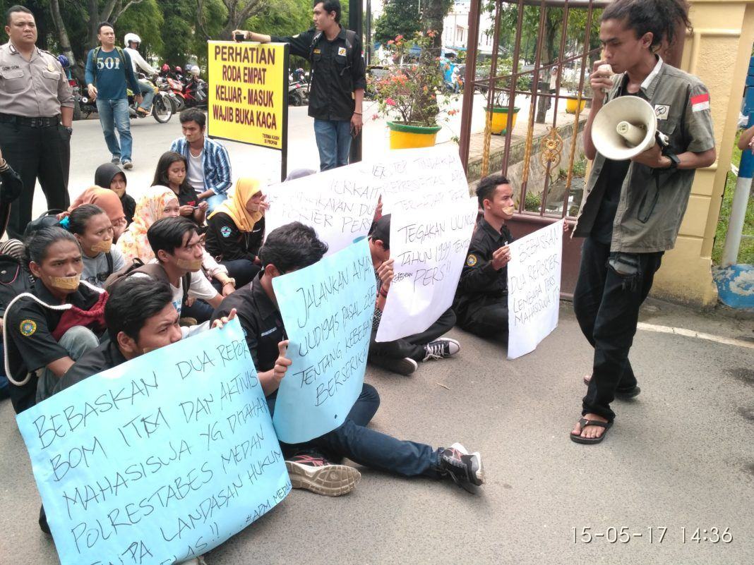 Penangkapan Mahasiswa Medan