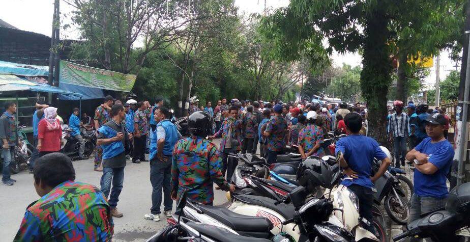 Demo FSPTI/K-SPSI Medan