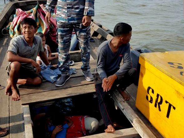 TKI Ilegal Ditangkap di Perairan Asahan