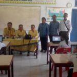 UNBK SMP Batubara, di Medang Deras Berjalan Lancar