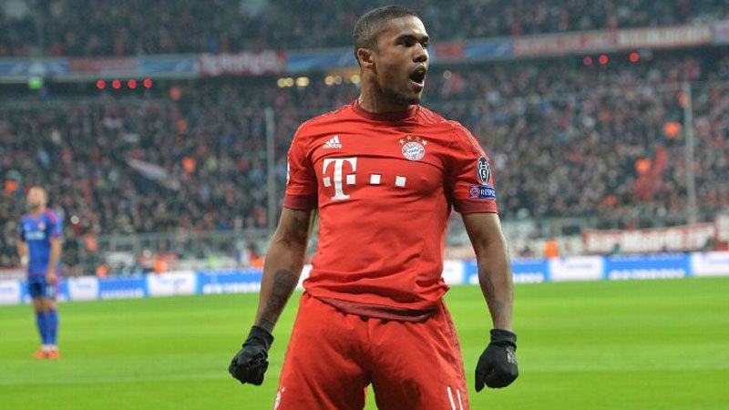 Foto: Gelandang Bayern Munchen asal Brasil, Douglas Costa.