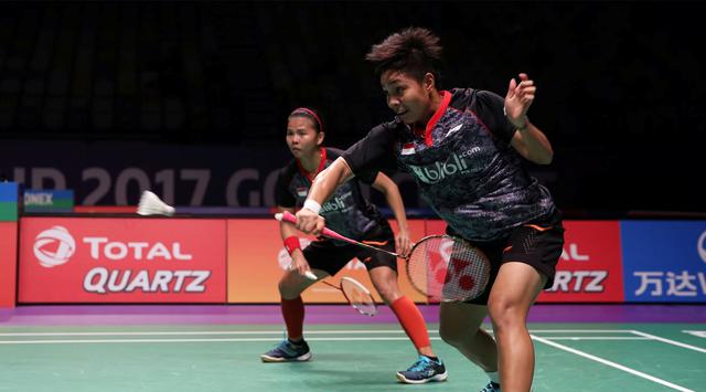 Foto: Ganda putri Indonesia. Greysia Polii/Apriyani Rahayu juara Thailand Terbuka (Ist)
