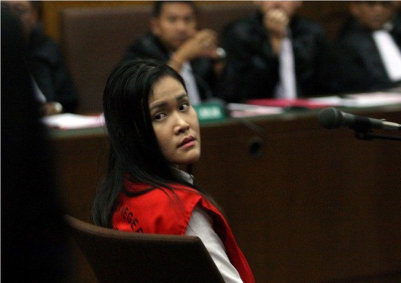 Foto: Jessica Kumala Wongso saat menjalani sidang.