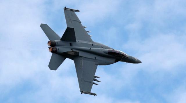 Pesawat Jet F/A-18E Super Hornet (AFP)