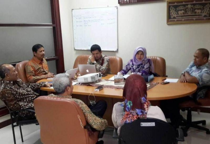 Foto: Jajaran Ditjen Pendidikan Islam menggelar rapat pematangan konsep beasiswa S2 Finlandia.