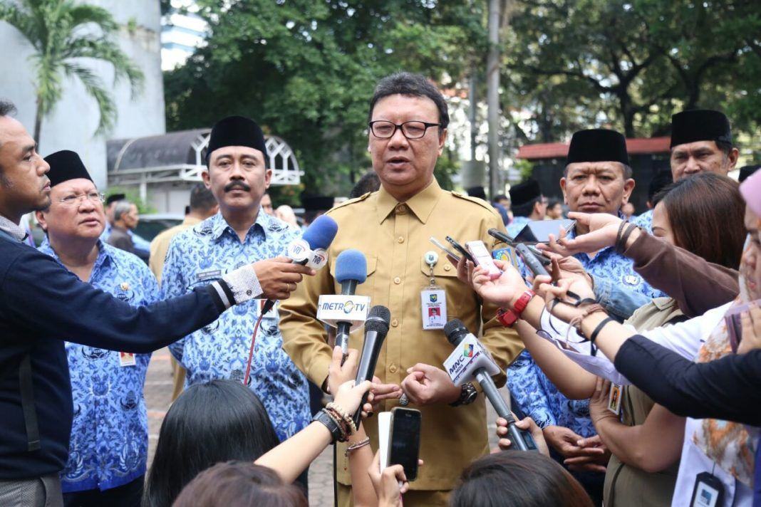 Foto: Mendagri Tjahjo Kumolo.