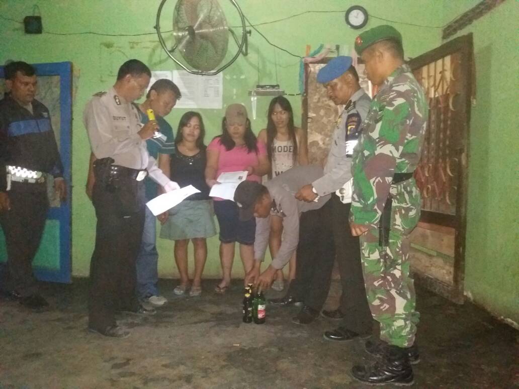 Operasi Pekat 2017 razia Lokalisasi Bukit Maraja