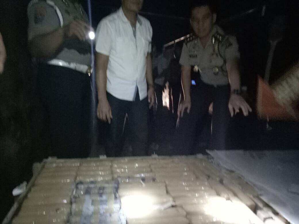 Penangkapan Truk Berisi Ganja