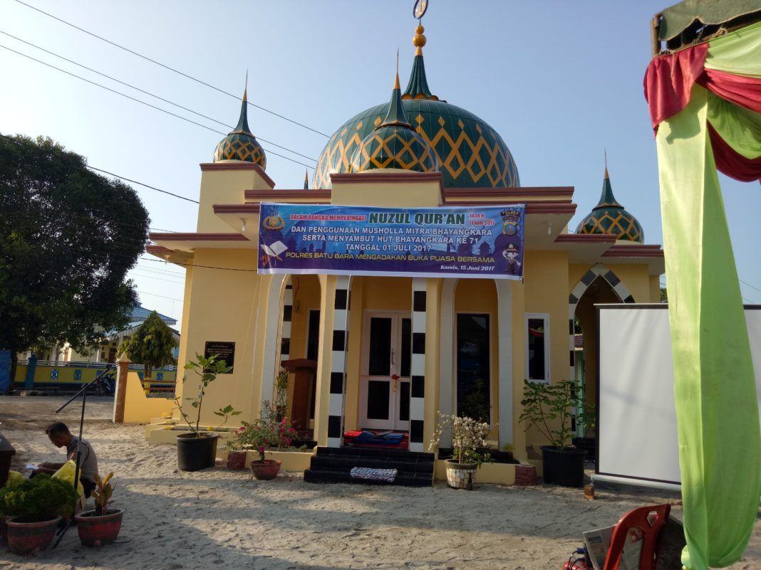Polres Batubara Resmikan Mushola