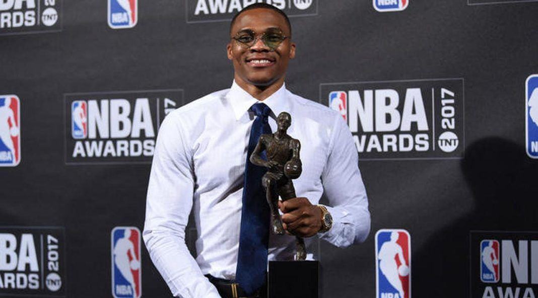 Russell Westbrook Terpilih Sebagai MVP NBA IAFP)