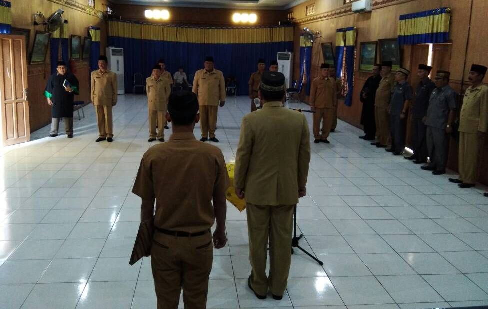Sekda Lantik 10 Pejabat Batubara