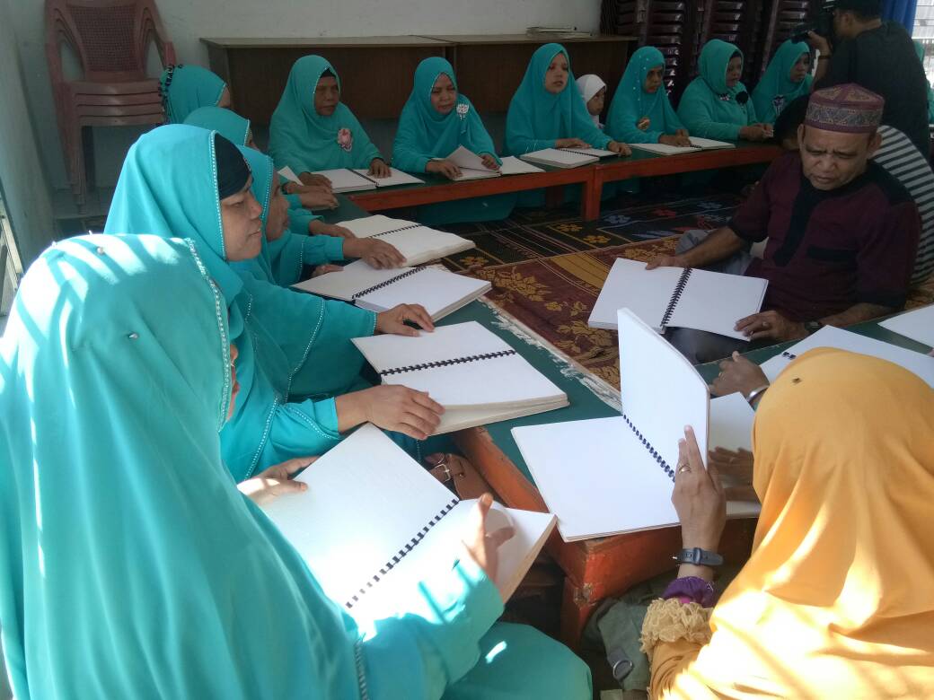 Tadarusan Tunanetra Medan