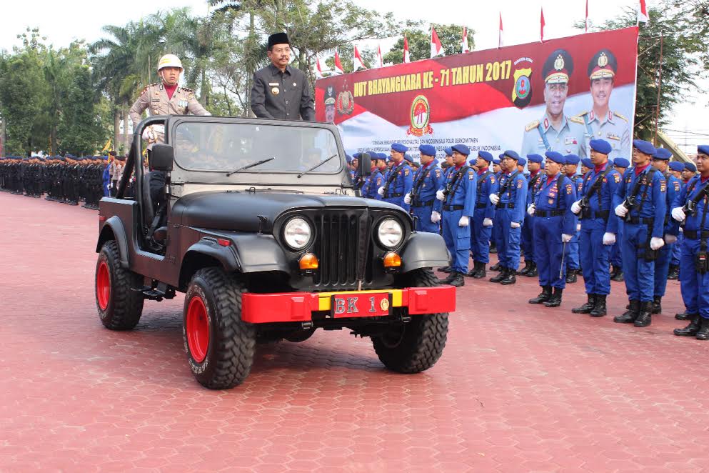 HUT Bhayangkara ke-71 Tengku Erry