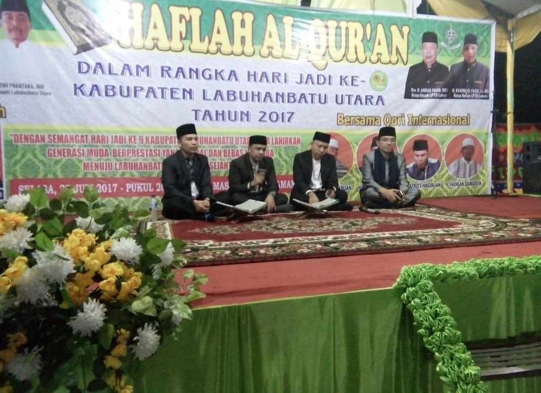 Haflah Alquran di Labura